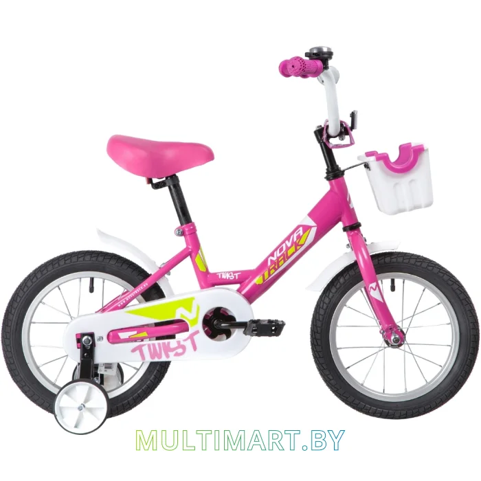 Детский велосипед Novatrack Twist 141TWIST.PN20 (розовый, 2020)